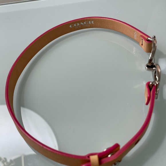 NWOT Coach Double Wrap Leather Bracelet - Picture 4 of 4